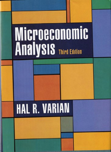 Microeconomic Analysis von Norton & Company